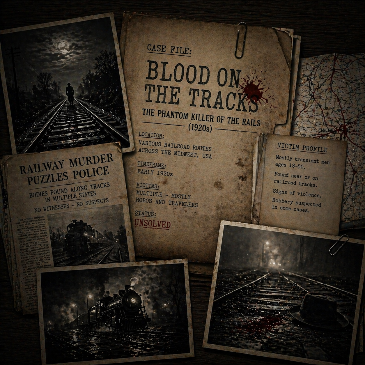 Blood on the Tracks: The Phantom Killer of the Rails (1920s)